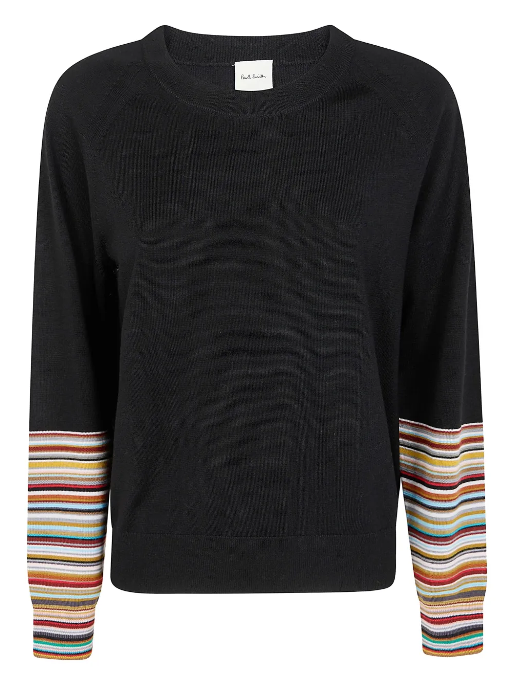 Artist Stripe-cuff sweater