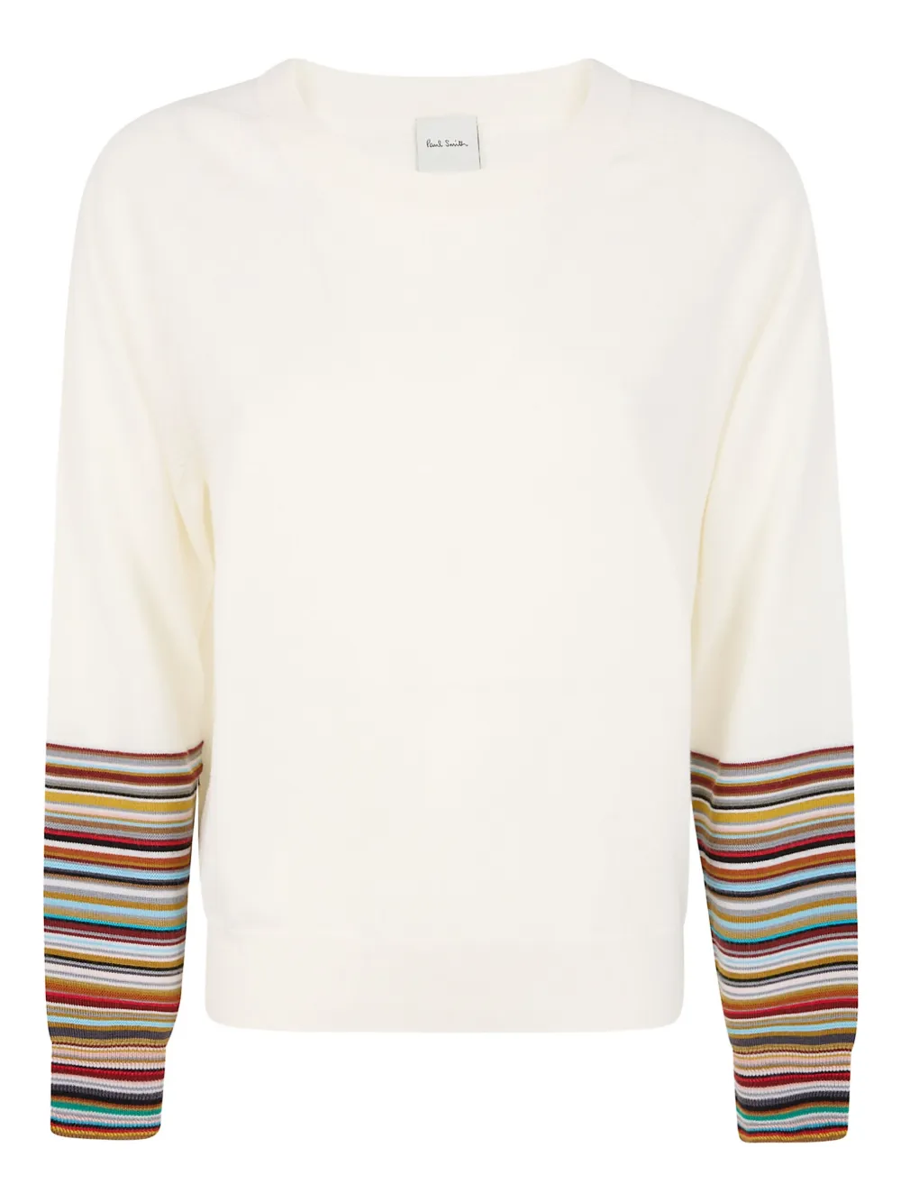 Artist Stripe-cuff sweater