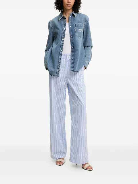 MOSCHINO JEANS striped trousers