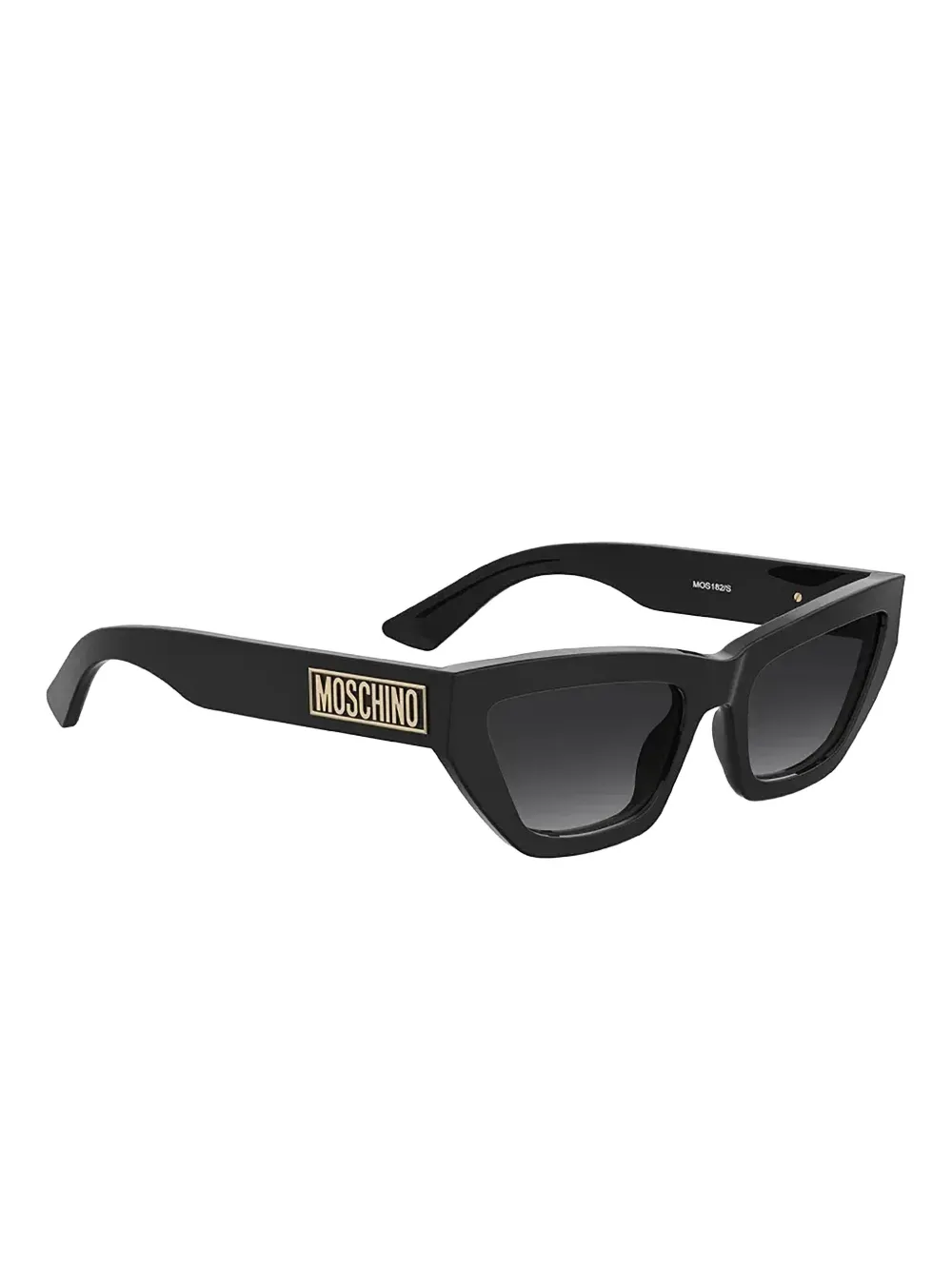 Moschino Eyewear Zonnebril met cat-eye montuur Zwart