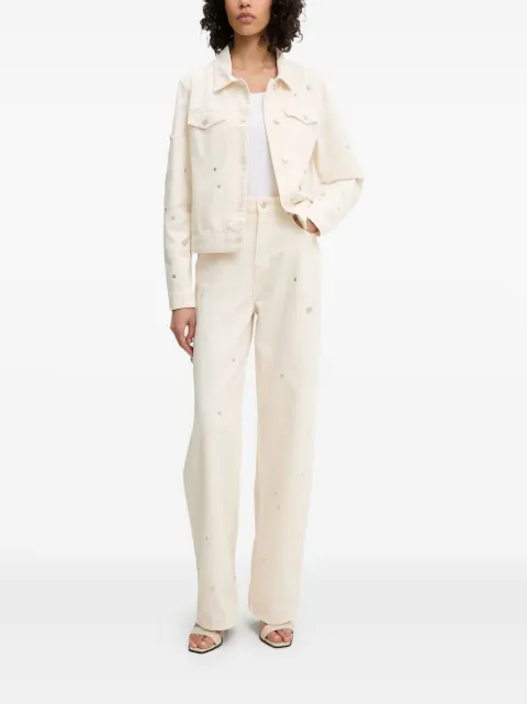 MOSCHINO JEANS embellished jeans