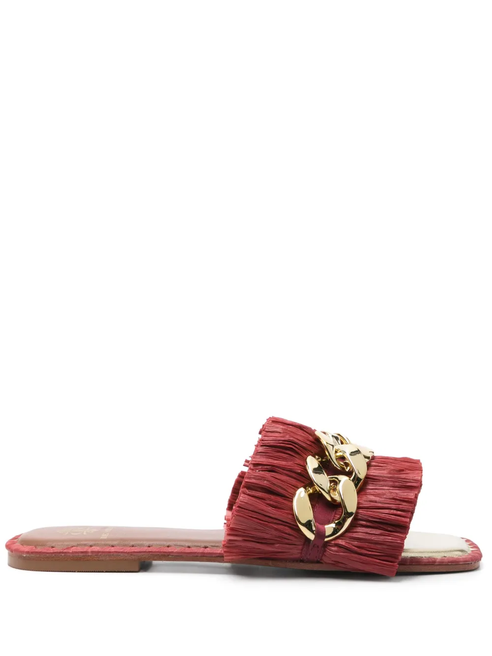 De Siena Shoes Chain-detailed Sandals