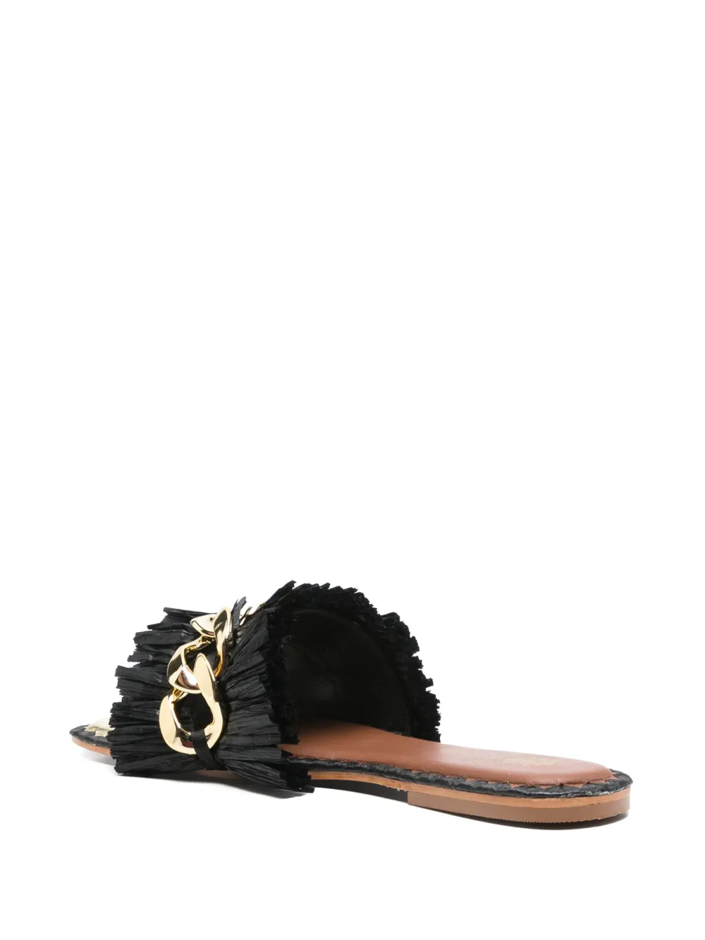 DE SIENA SHOES Flache sandalen Zwart