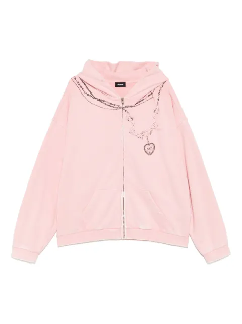 We11done zip-up hoodie