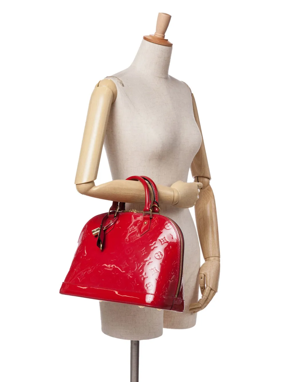 Louis Vuitton Pre-Owned 2013 Monogram Vernis Alma PM satchel | Pre-Owned | Image 2