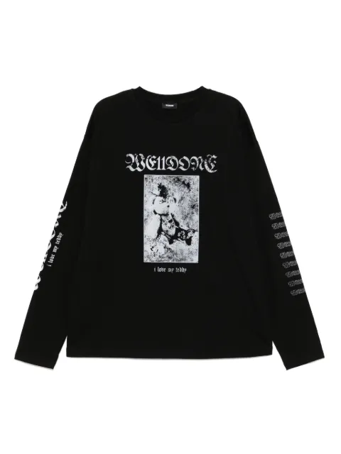 We11done punk teddy T-shirt