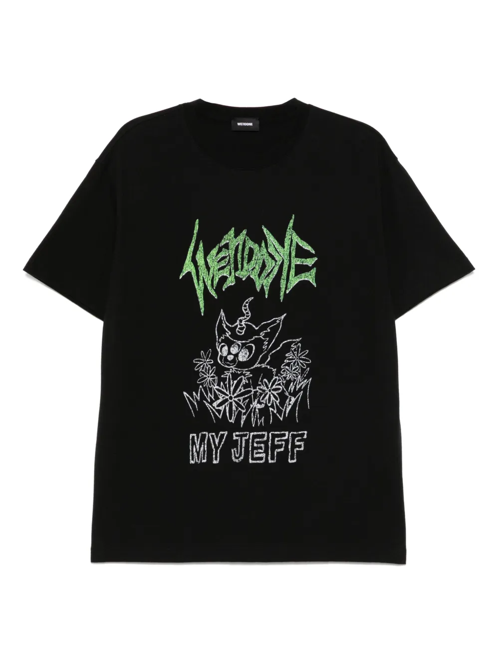 We11 Done Monster Pony T-shirt In Black
