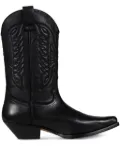 MM6 Maison Margiela leather boots - Black