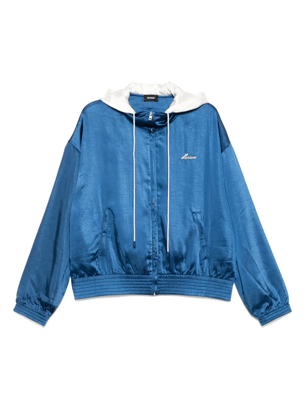 We11done selldone フーデッドジャケット - ブルー We11done selldone フーデッドジャケット - ブルー