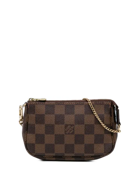 Louis Vuitton Pre-Owned bolsa de mano Damier Ebene Mini Pochette Accessoires 2011