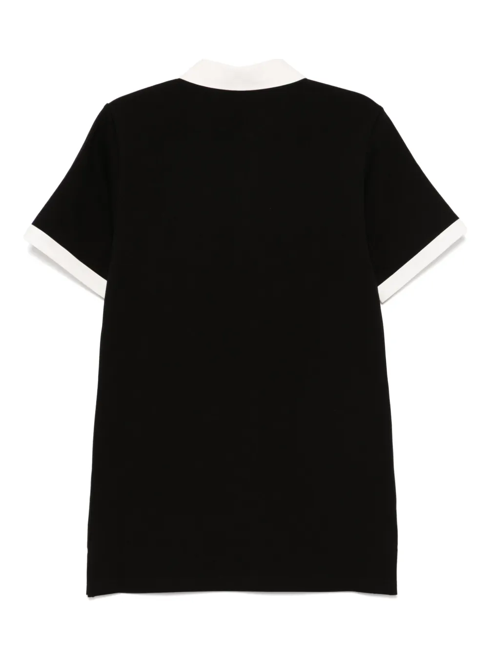 We11done Polo mini-jurk - Zwart