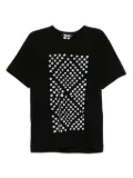 Black Comme Des Garçons printed t-shirt