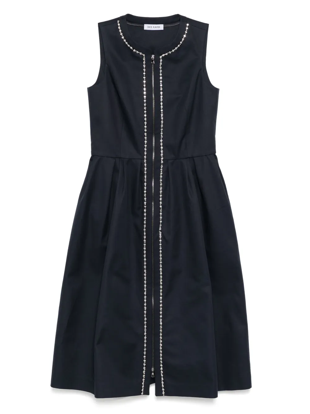 Dice Kayek cotton sleeveless dress | Blue | Image 1