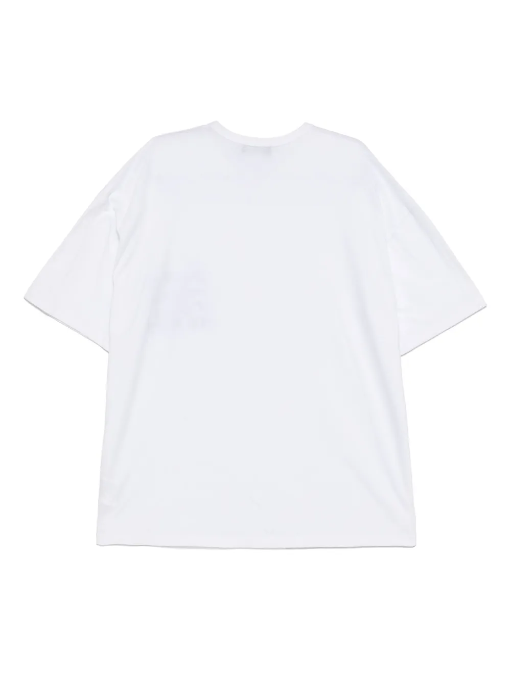 Black Comme Des Garçons x Nike T-shirt met print - Wit