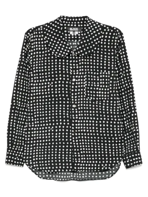Chemise Filip Pagowski à rayures - Black Comme Des Garçons - Modalova