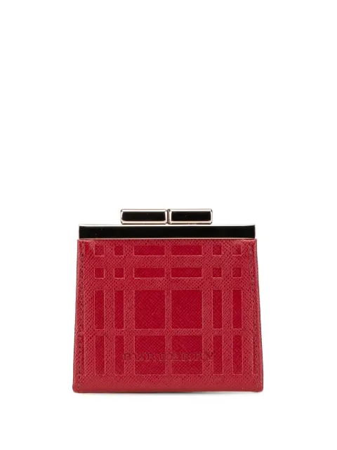Burberry Pre-Owned 2000-2017 Leather coin pouch