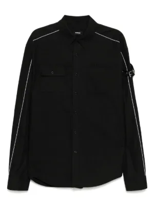 C.P. Company レンズディテール シャツ | ブラック | FARFETCH JP