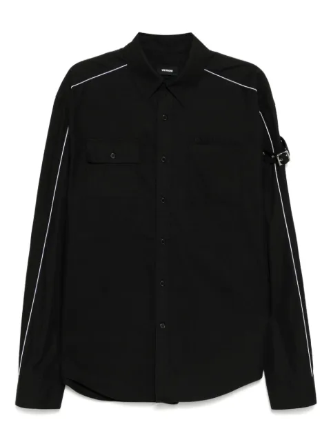 We11done belted shirt