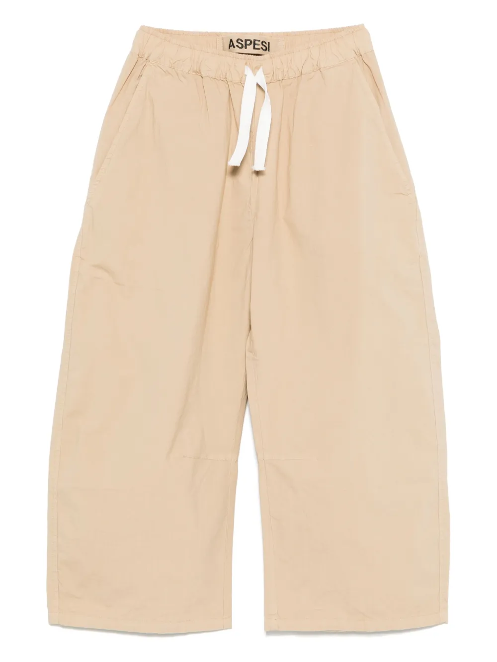 Aspesi Kids drawstring trousers | Neutrals | Image 1