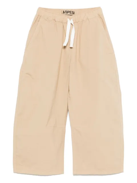 Aspesi Kids drawstring trousers