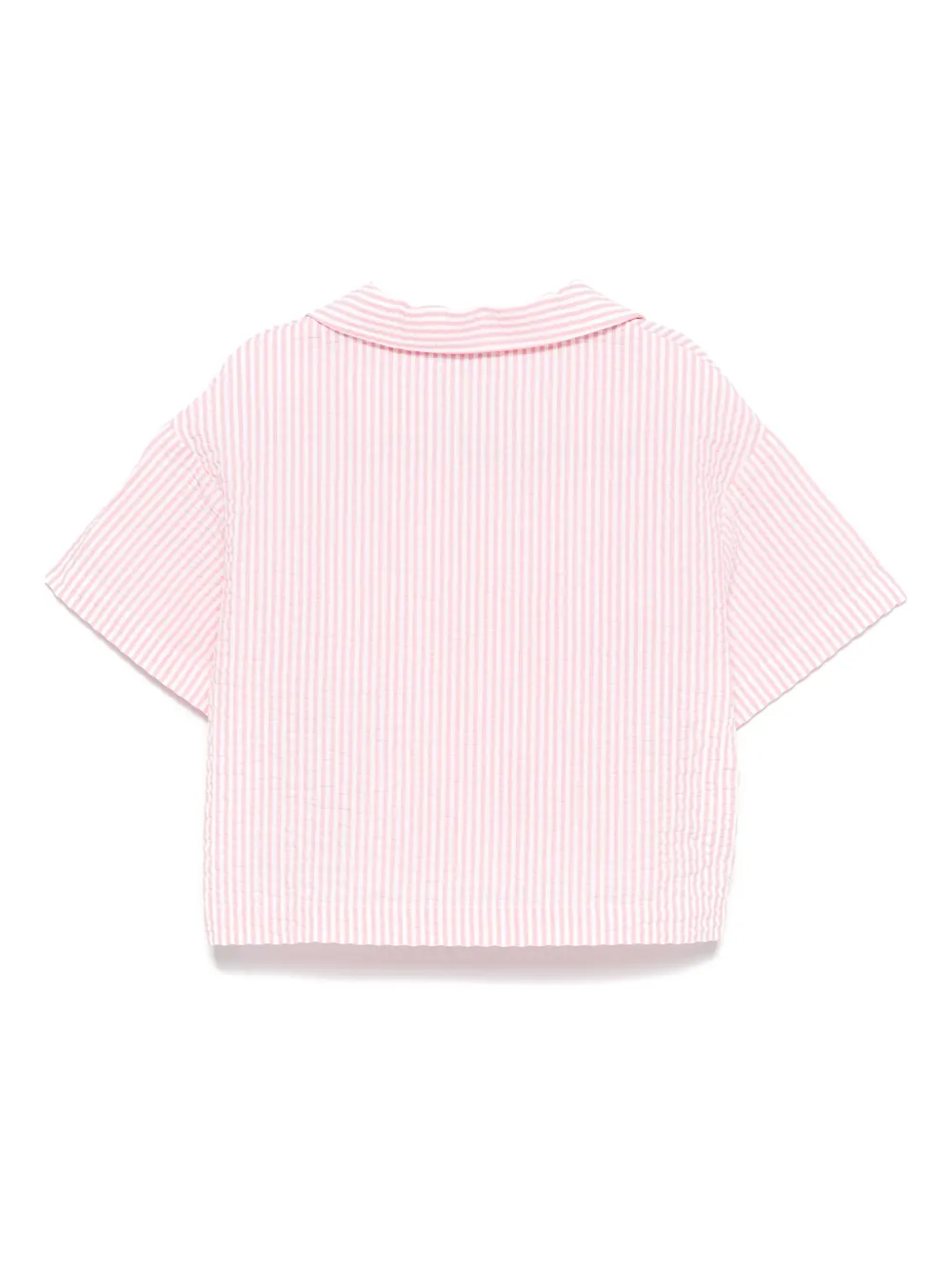 Il Gufo Gestreept shirt Roze