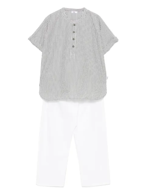 Il Gufo striped trousers set