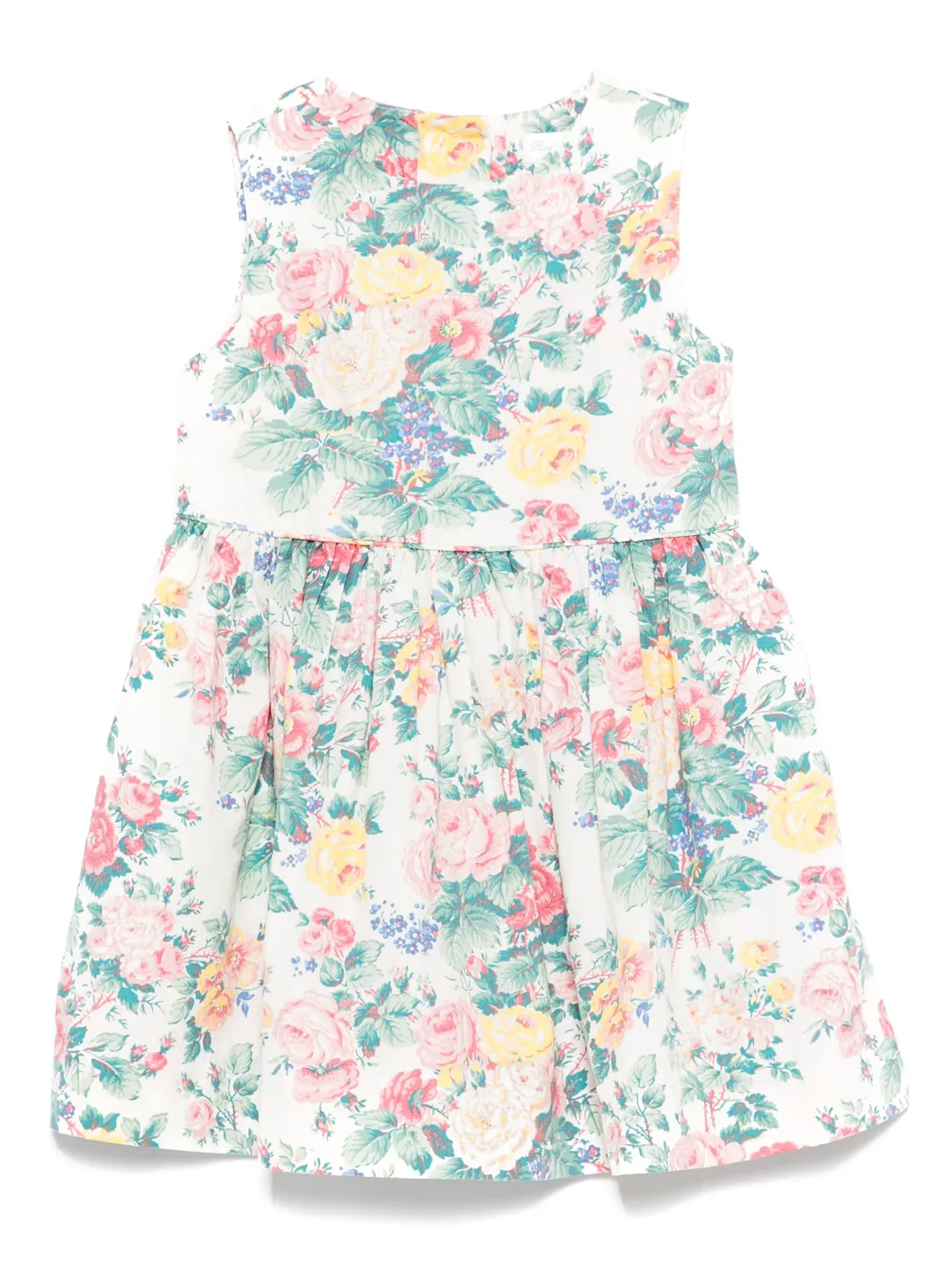 POLO RALPH LAUREN KIDS floral-print dress set - ホワイト POLO RALPH LAUREN KIDS floral-print dress set - ホワイト