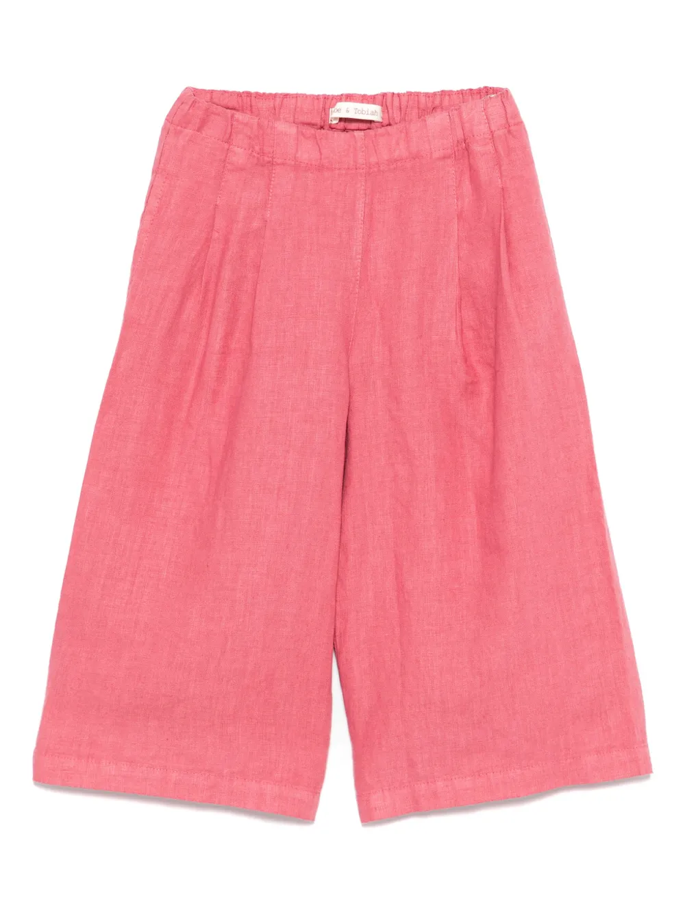 Zhoe & Tobiah linen trousers - ピンク Zhoe & Tobiah linen trousers - ピンク