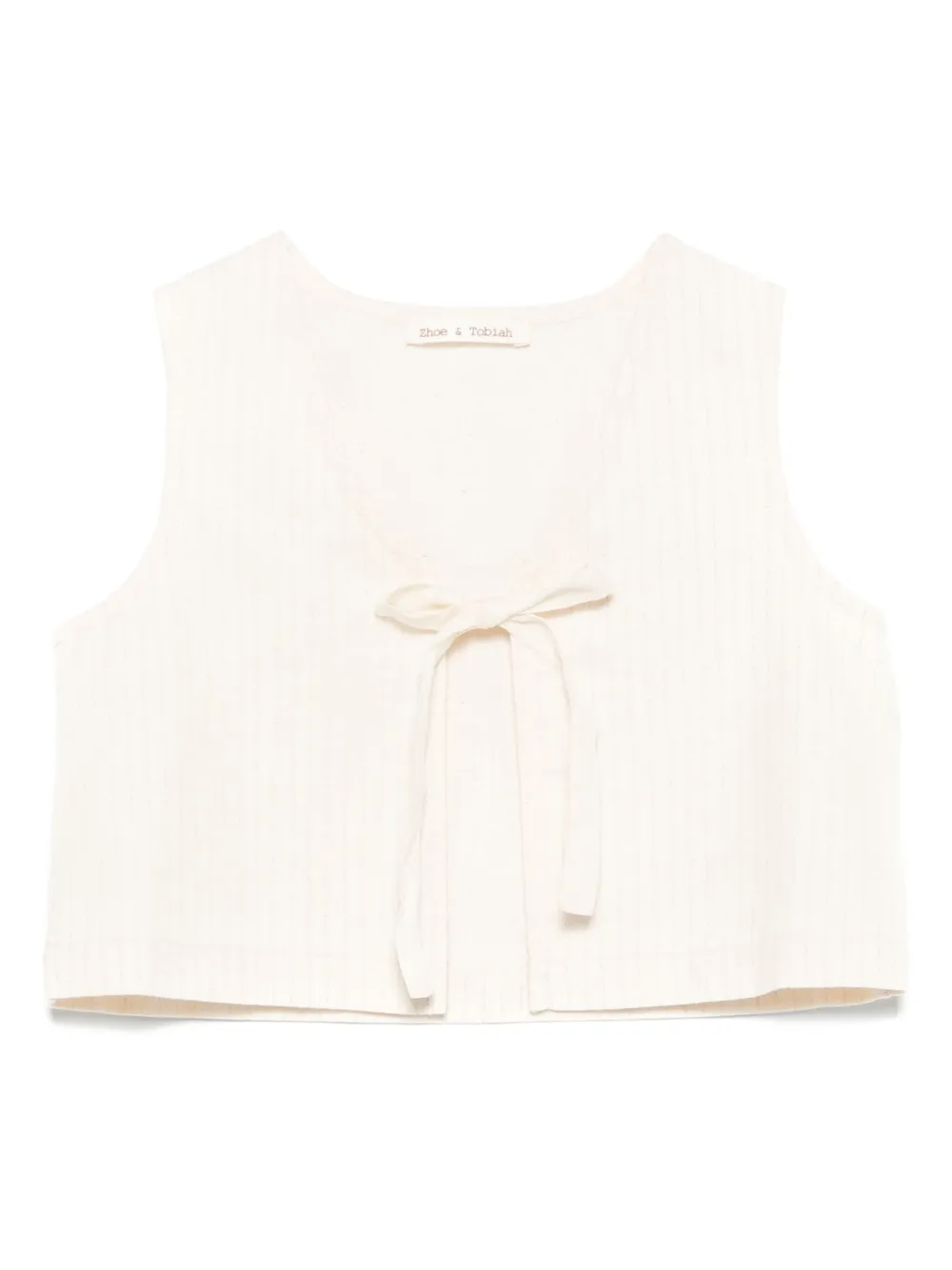 Zhoe & Tobiah Katoenen top Beige