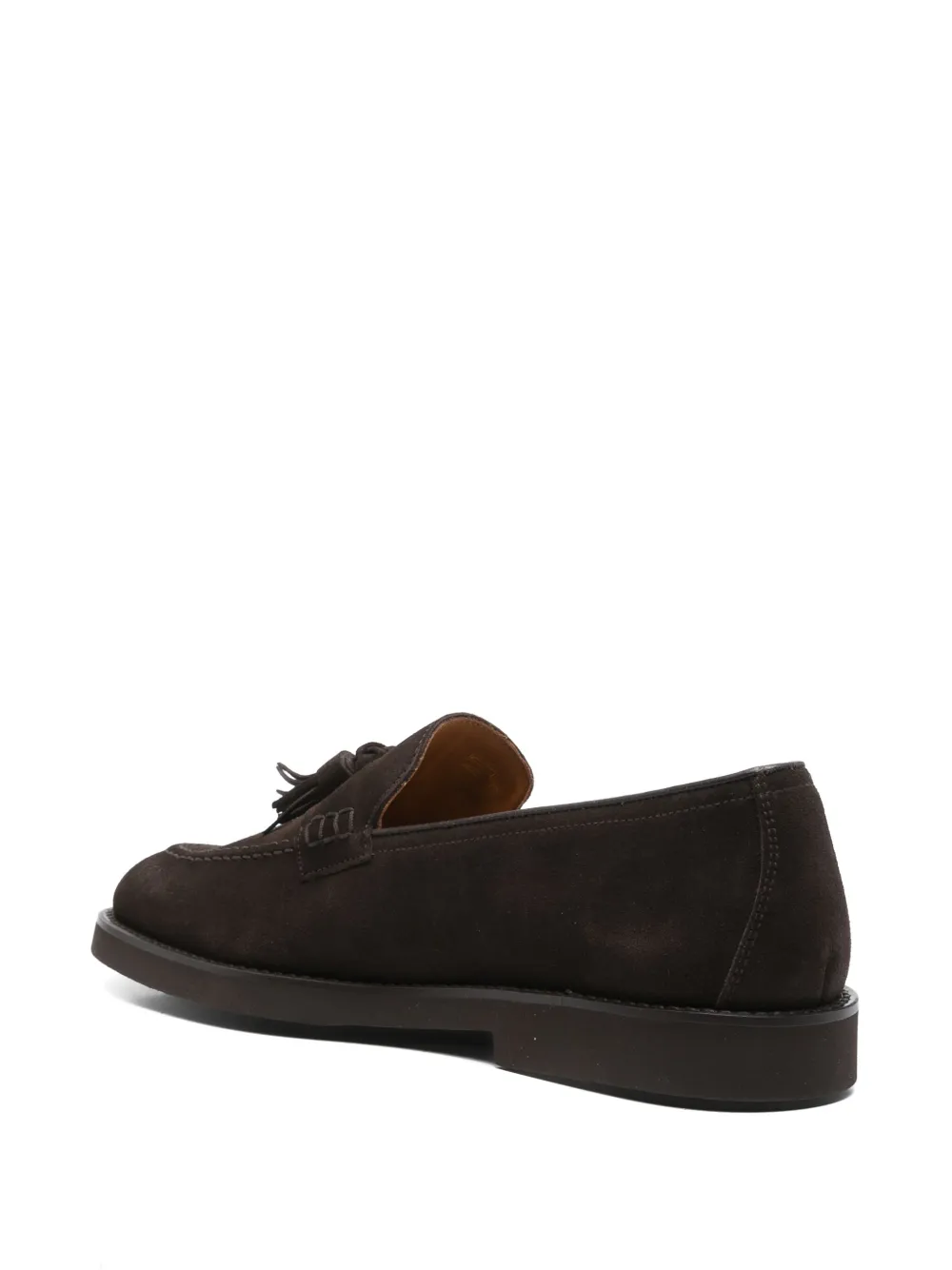 Doucal's suede loafers Brown