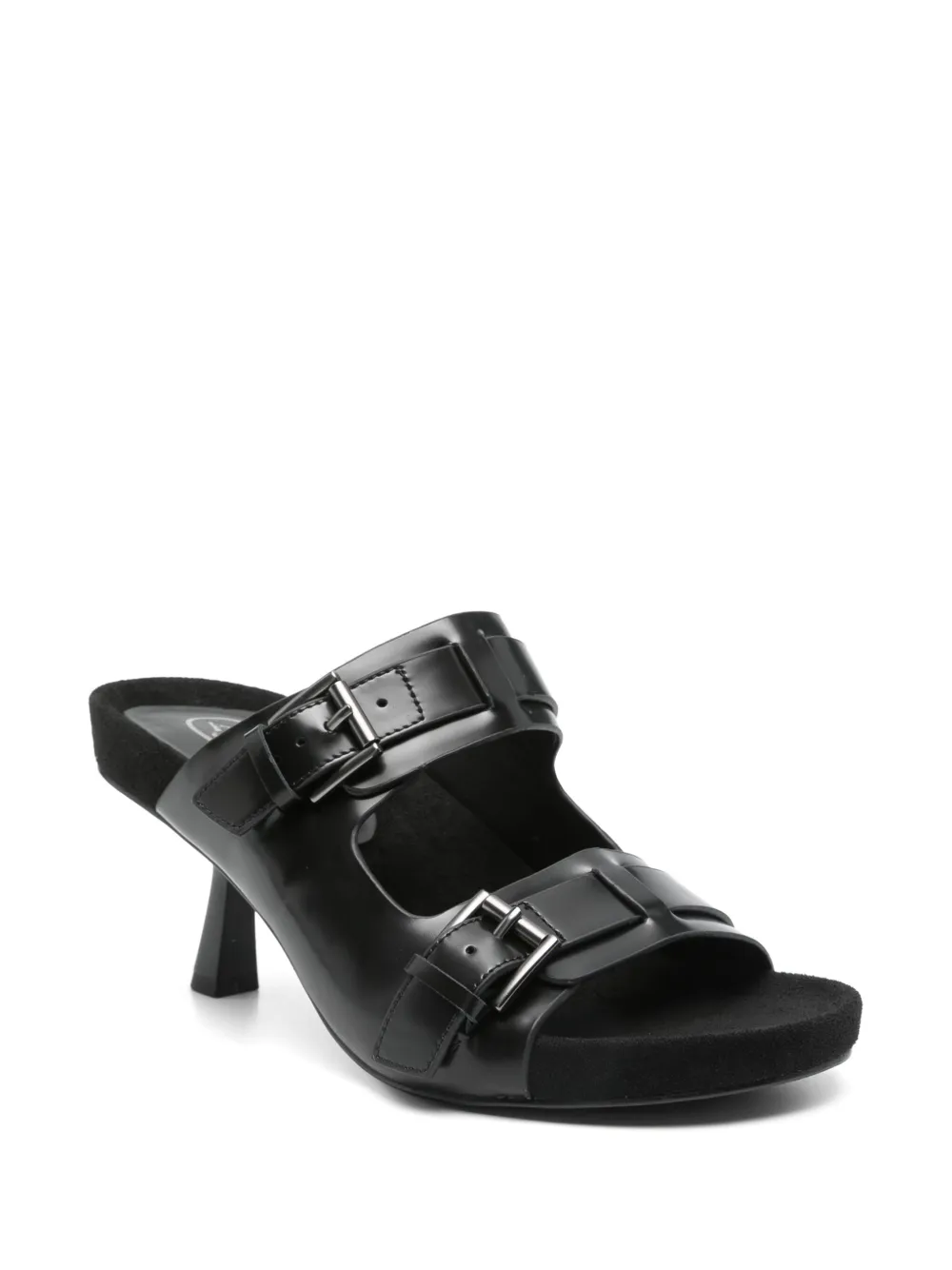 Ash 70mm Jewel sandals Black