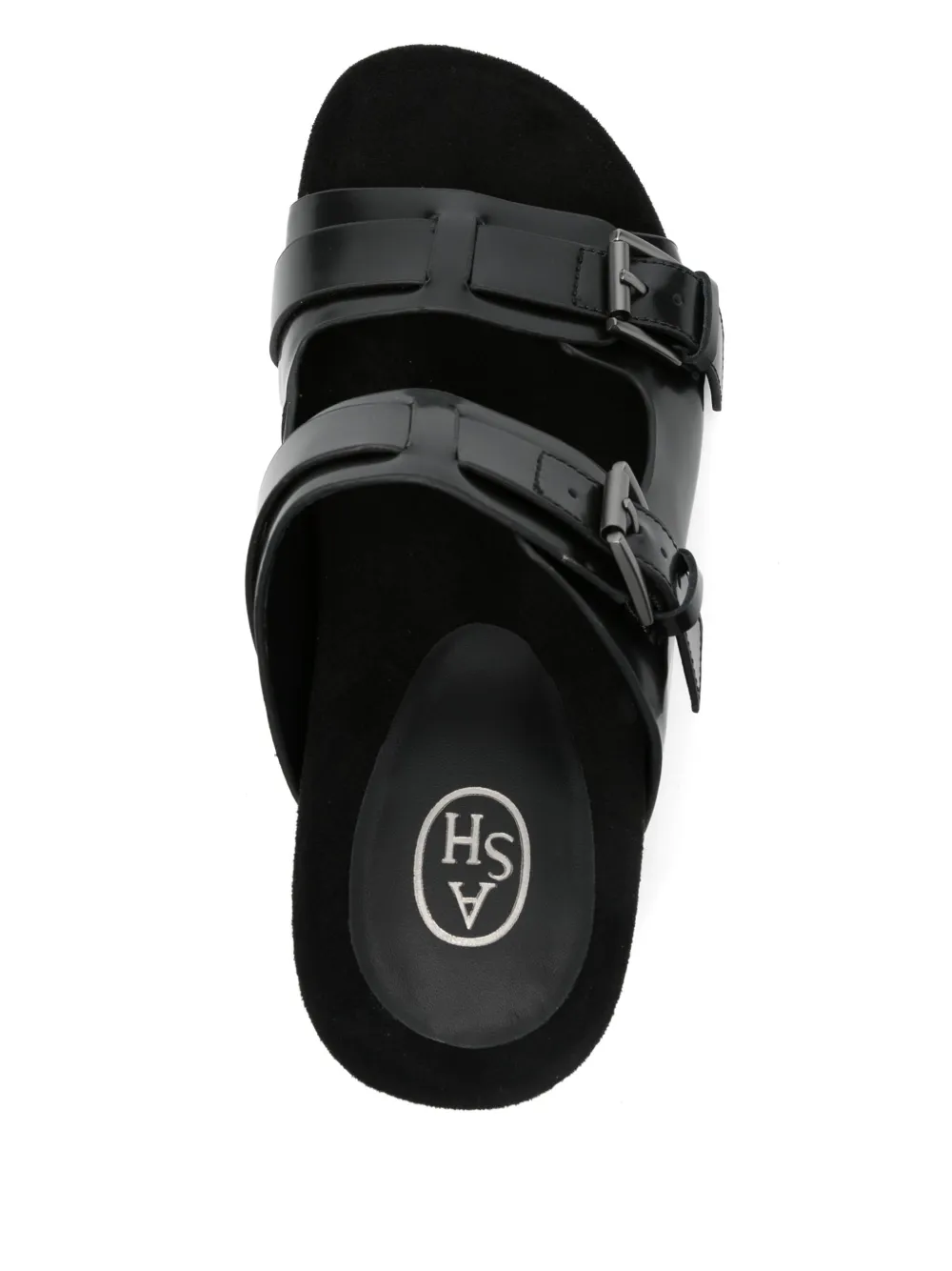 Ash 70mm Jewel sandals Black