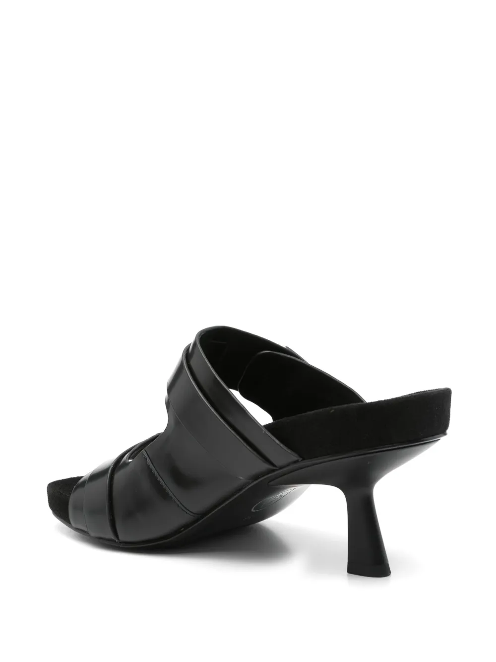 Ash 70mm Jewel sandals Black