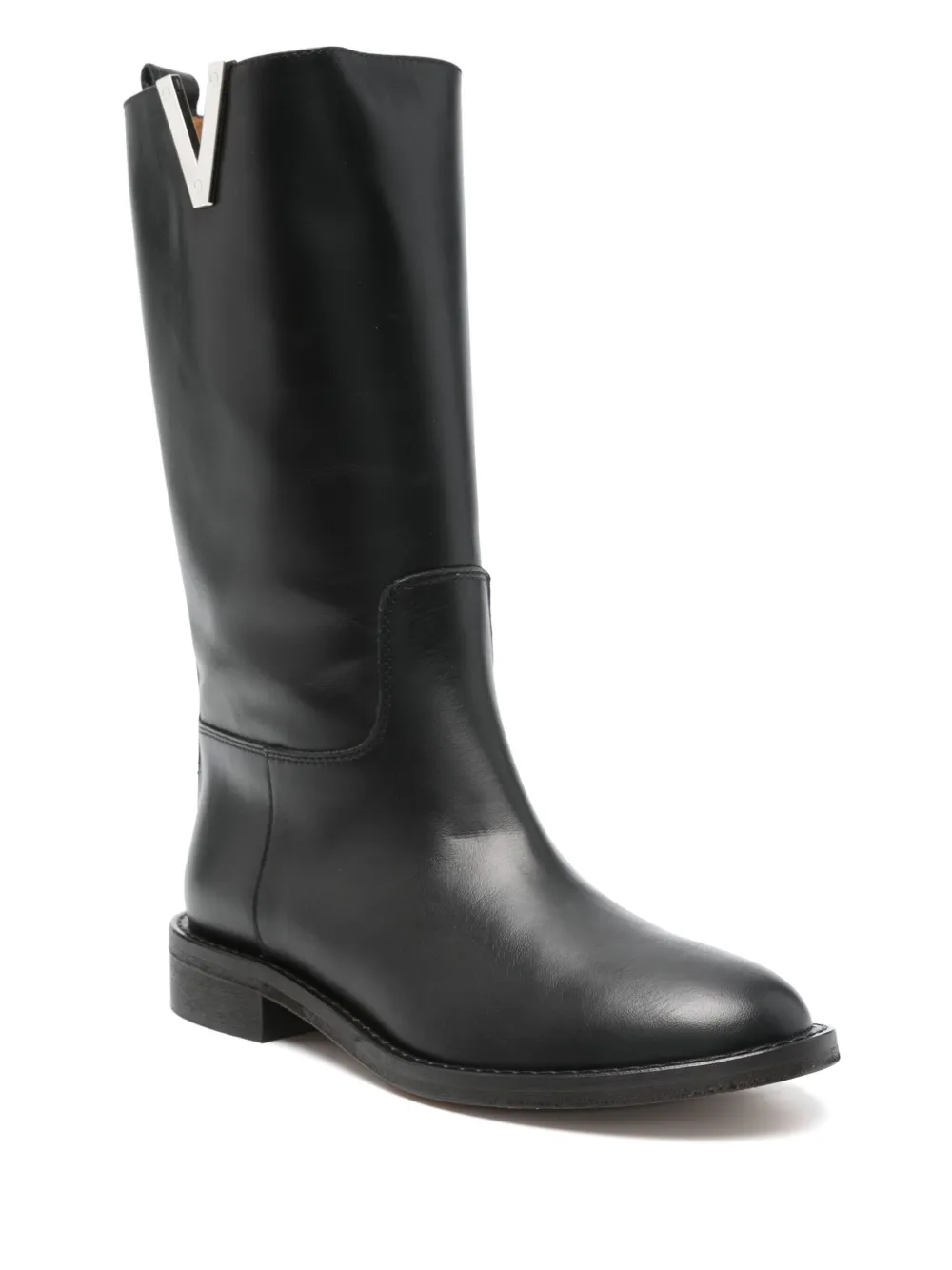Via Roma 15 30mm V boots Black