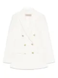 Blanca Vita double-breasted blazer - White
