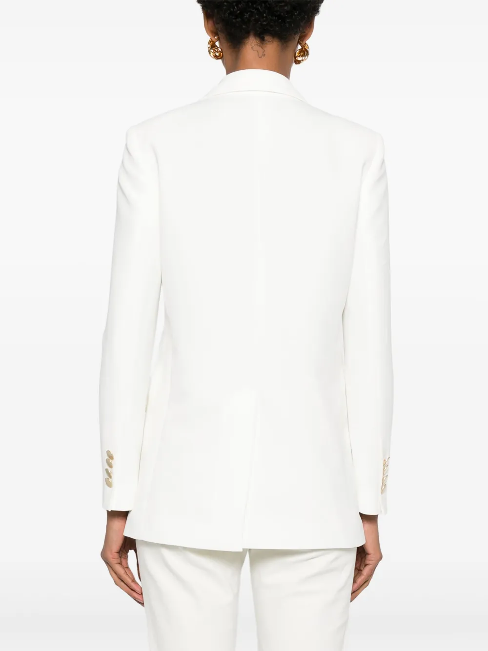 Shop Blanca Vita Double-breasted Blazer