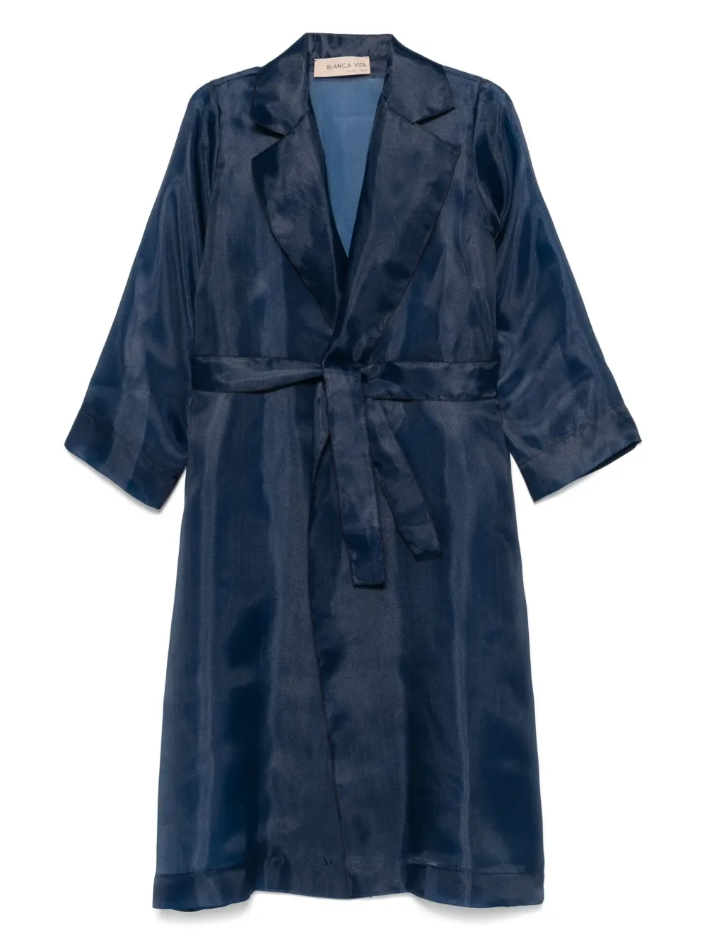 Blanca Vita Satijnen jas Blauw