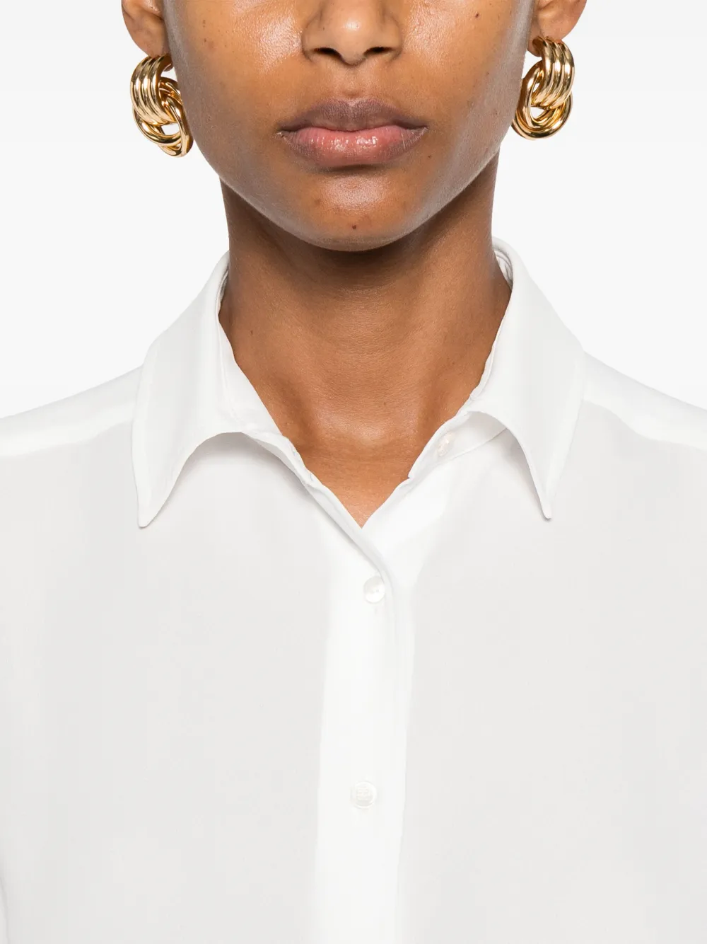 Blanca Vita Jersey blouse Wit