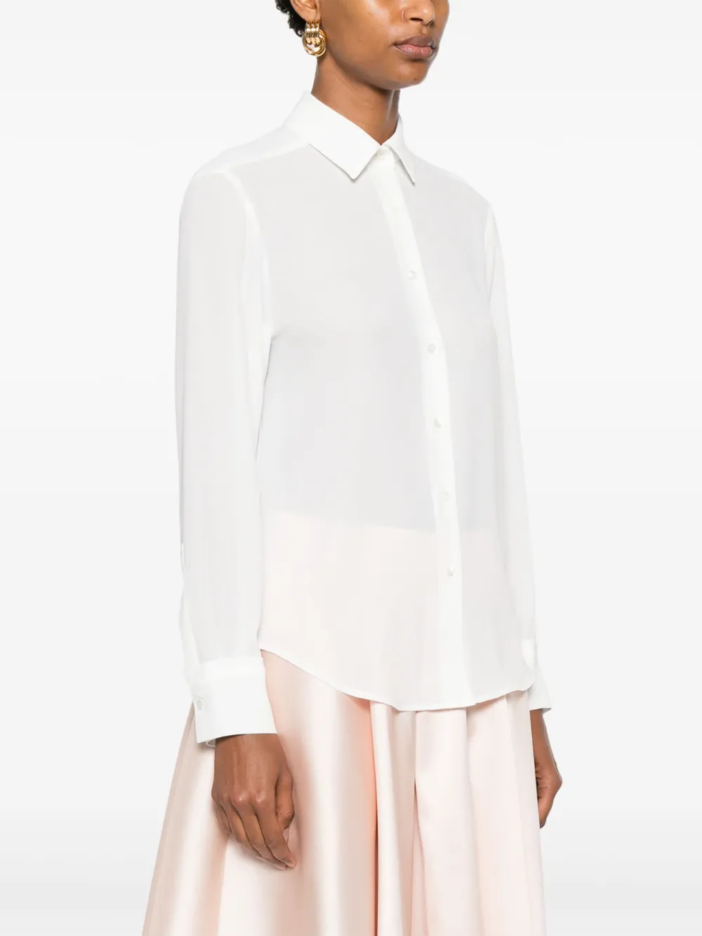 Blanca Vita Jersey blouse Wit