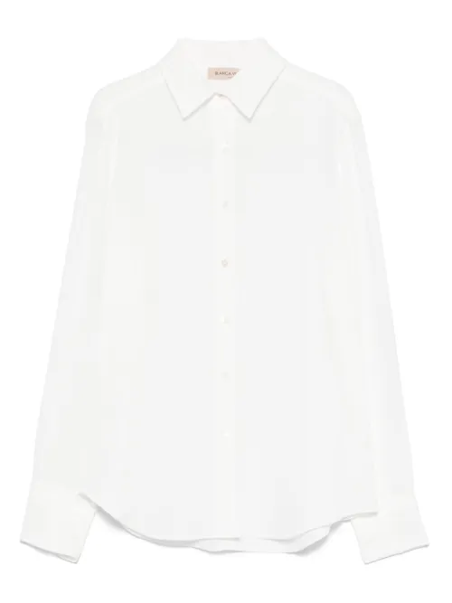 Blanca Vita cardigan à capuche - Blanca Vita - Modalova