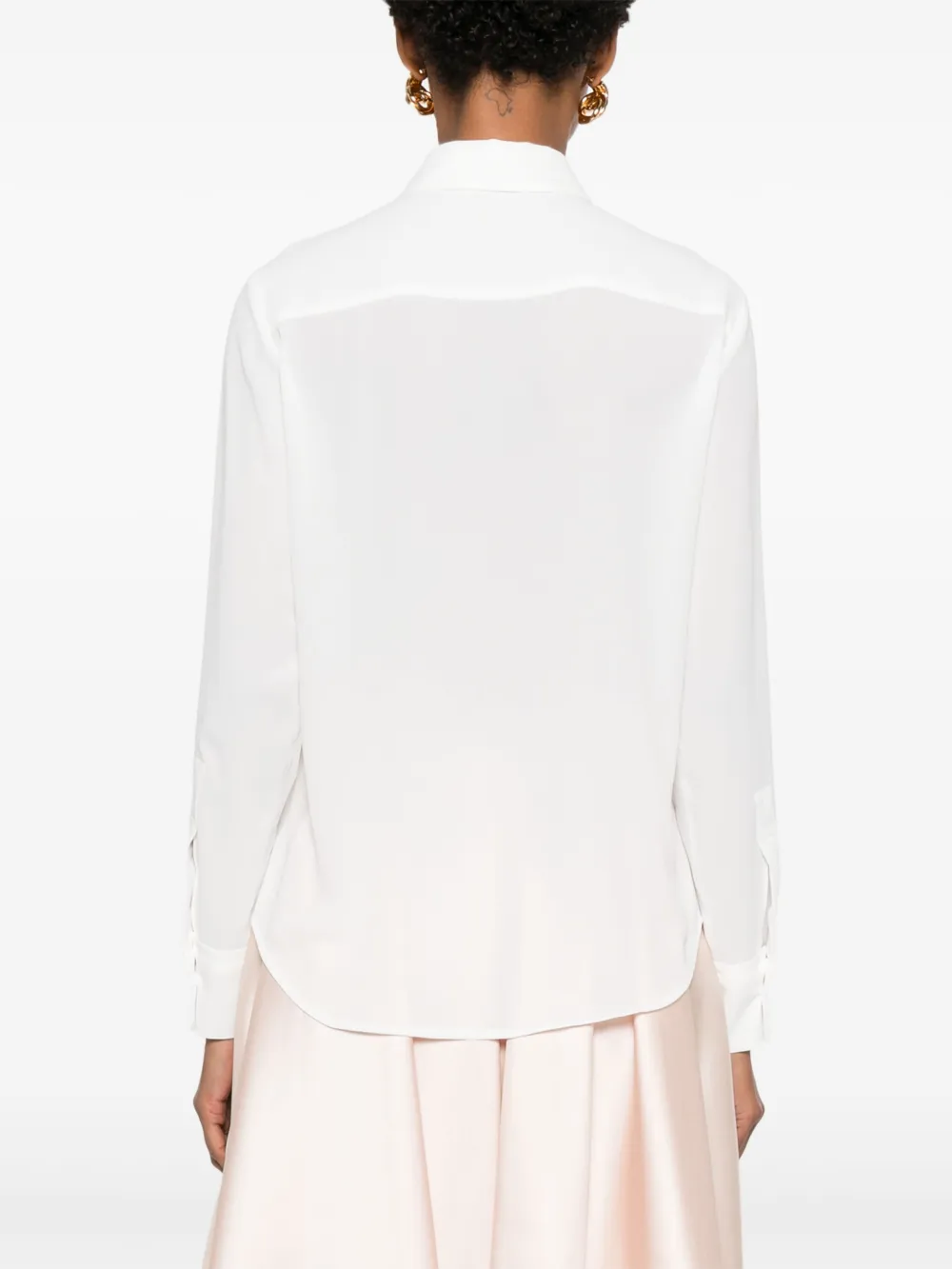 Blanca Vita Jersey blouse Wit
