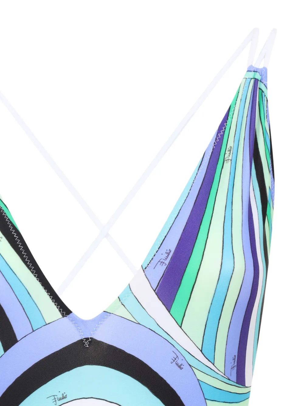 PUCCI Badpak met Iride-print Groen