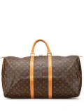 Louis Vuitton Pre-Owned 1992 Monogram Keepall 55 travel bag - Brown