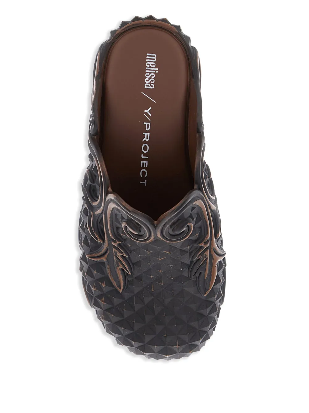 Melissa x Y Project Court mules Brown