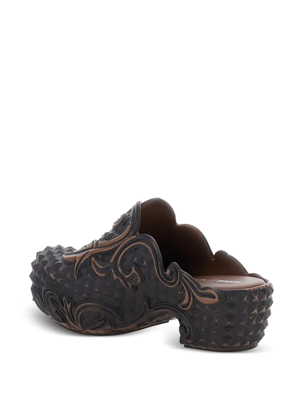 Melissa x Y Project Court mules Brown
