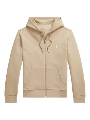 Polo Ralph Lauren ダブルニット ジップアップ パーカー | ホワイト