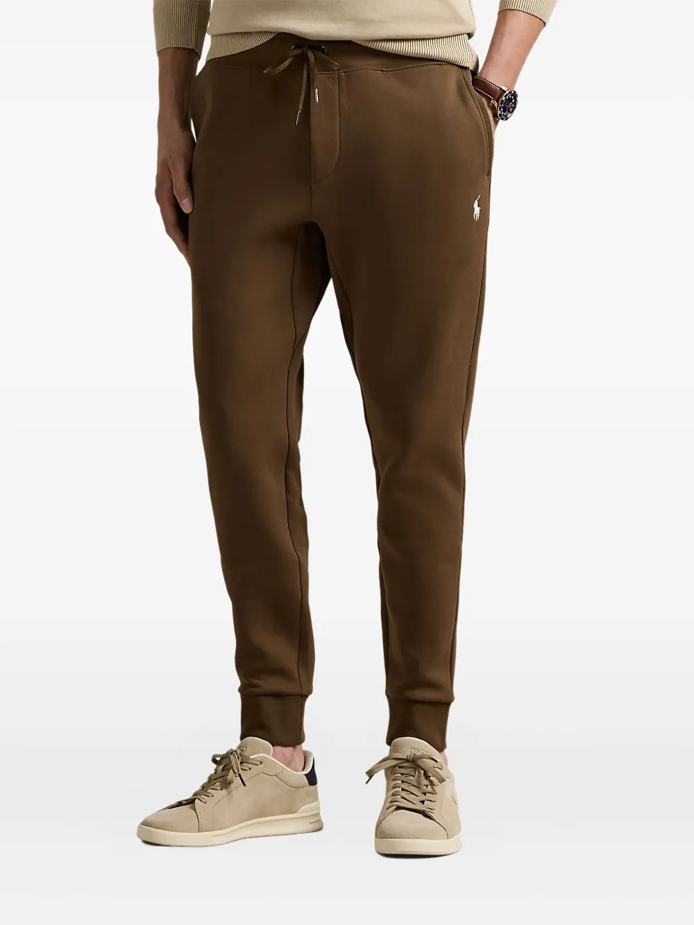 Polo Ralph Lauren Trainingsbroek met toelopende pijpen Bruin
