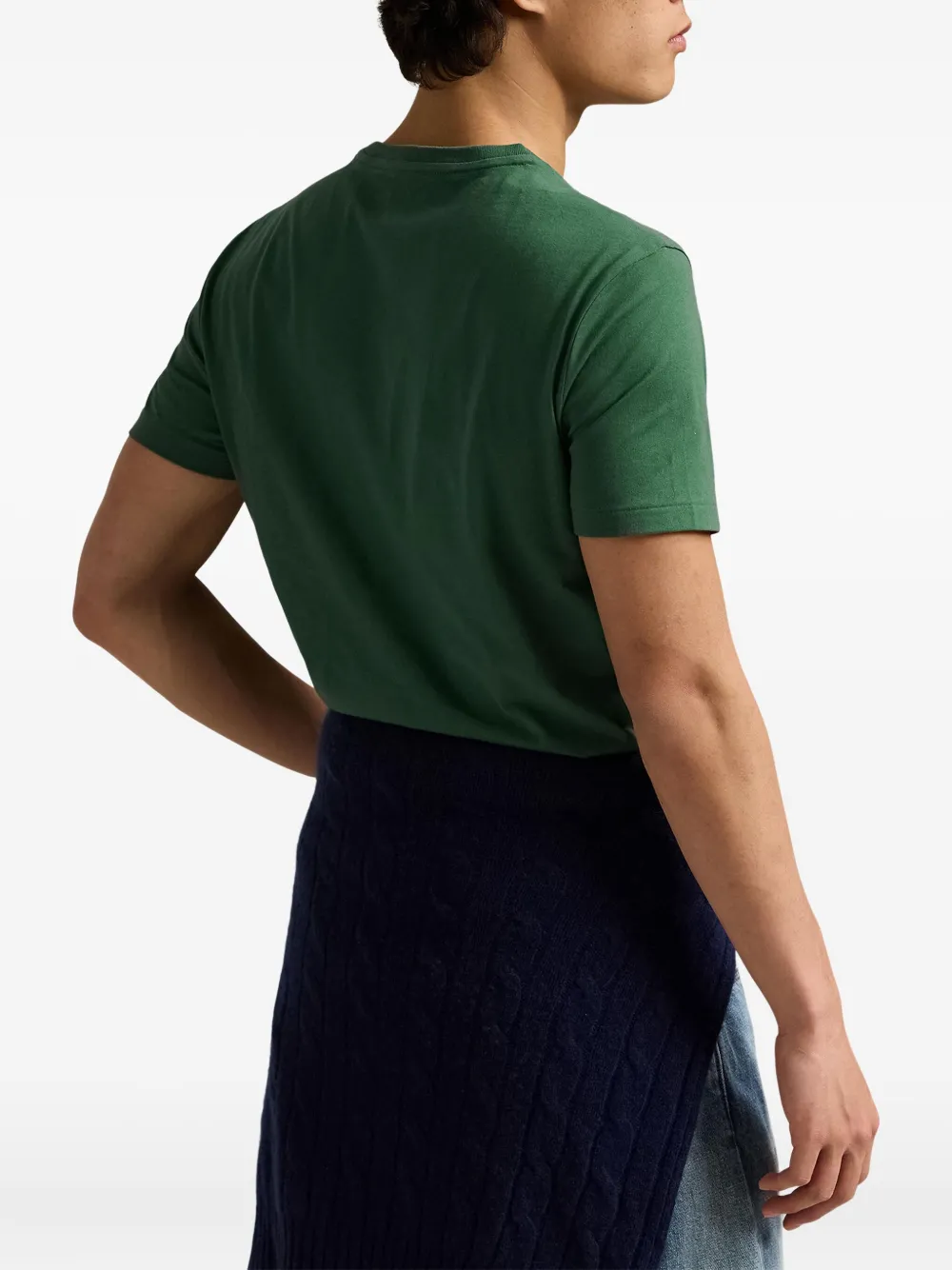 Polo Ralph Lauren T-shirt met ronde hals en borduurwerk Groen