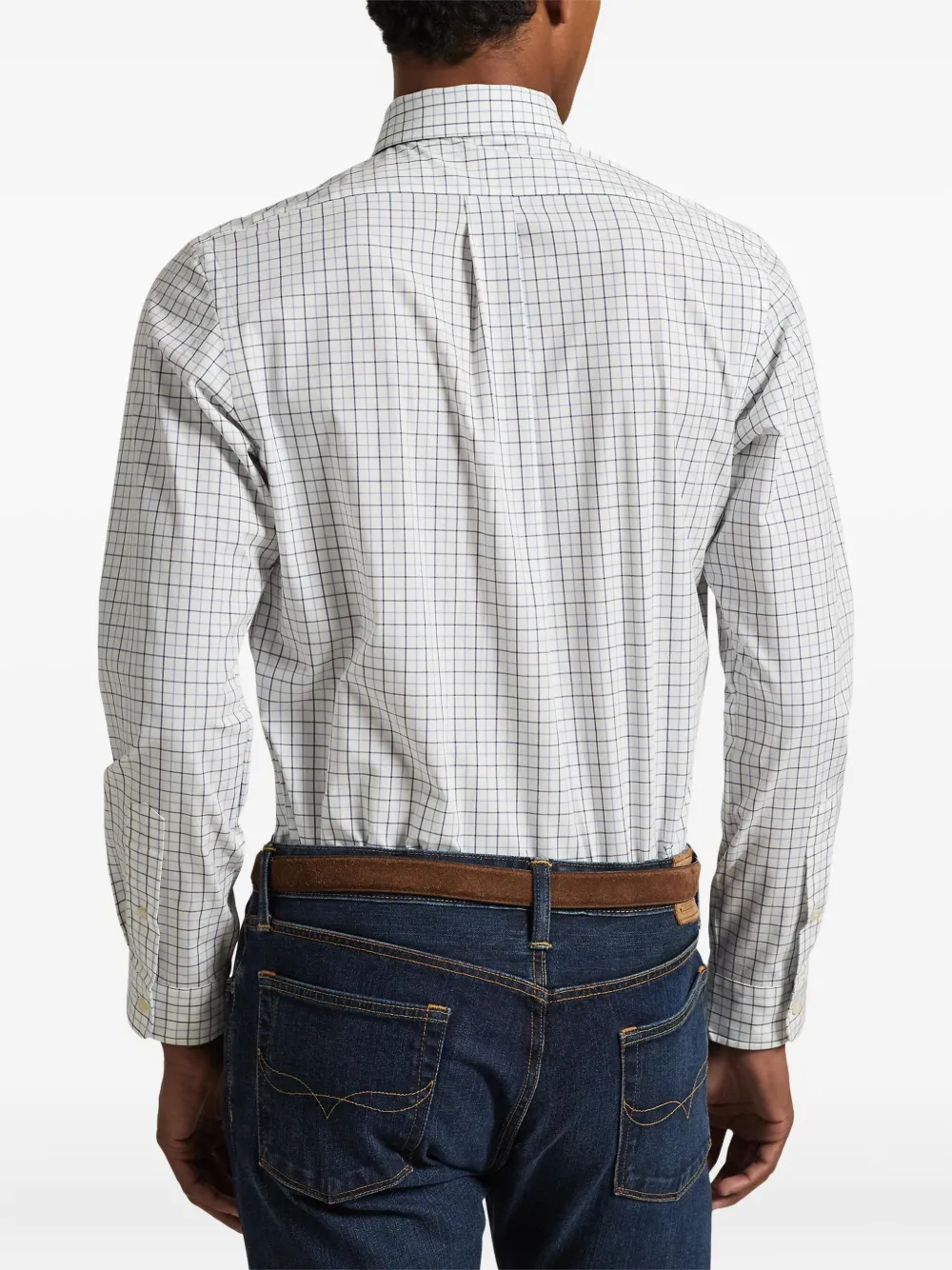 Polo Ralph Lauren Geruit overhemd Wit