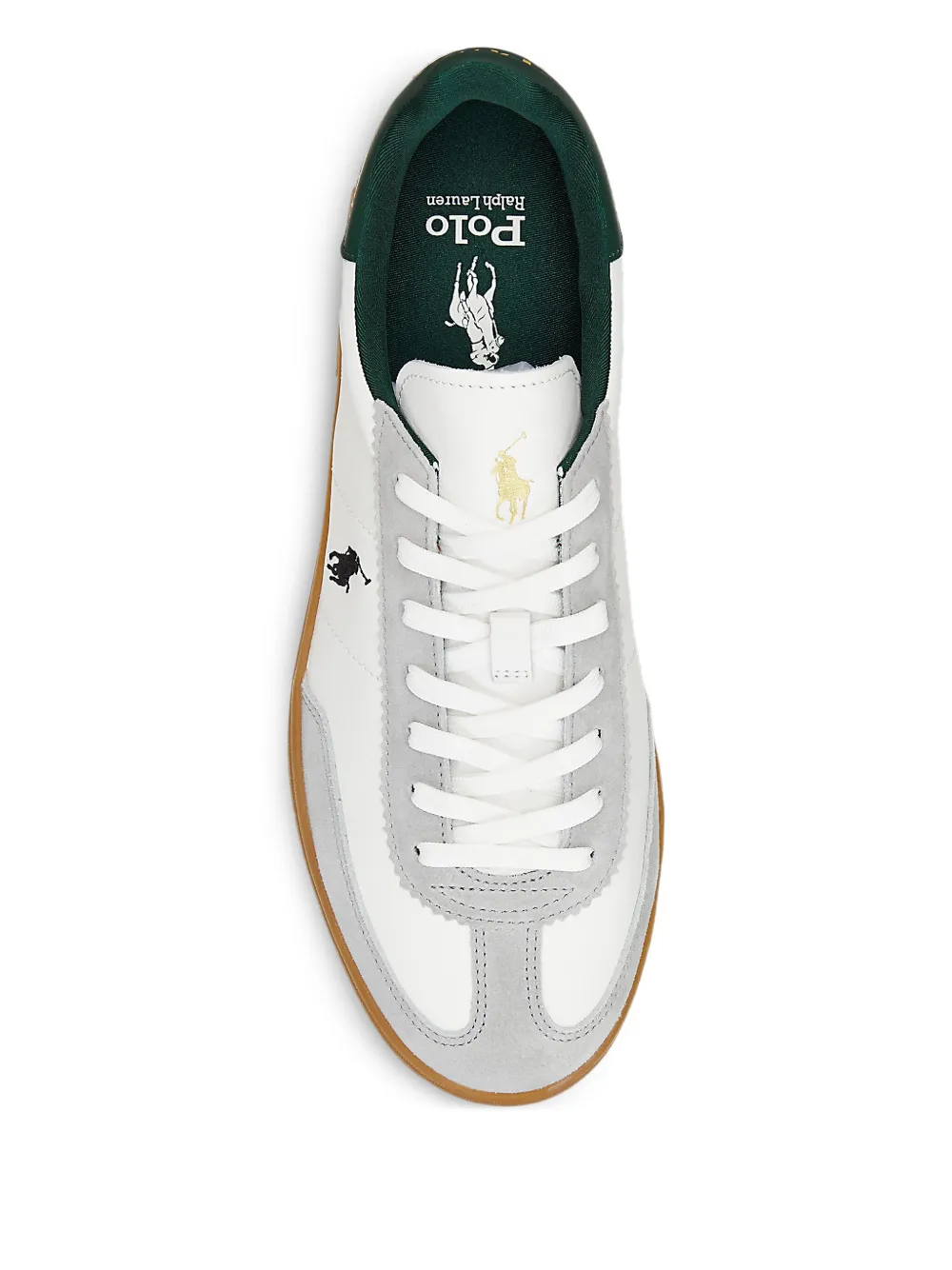 Polo Ralph Lauren Suède sneakers Grijs
